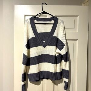 American Eagle striped sweater